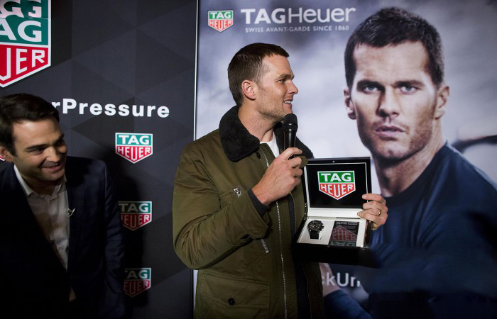 湯姆?布拉迪與泰格豪雅粉絲于波士頓共慶歷史性勝利